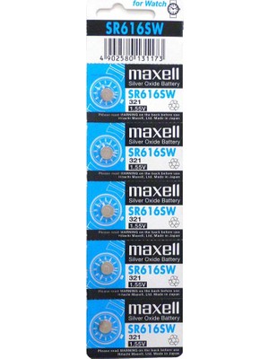 Maxell SR-616SW/321 10LU Paket Pil