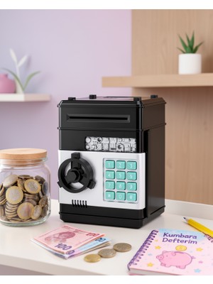 Kaliteyi Bul Atm Tasarımı Şifreli Kumbara 1 Adet