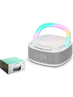 Hadron S301 Bluetooth Speaker Rgb Beyaz