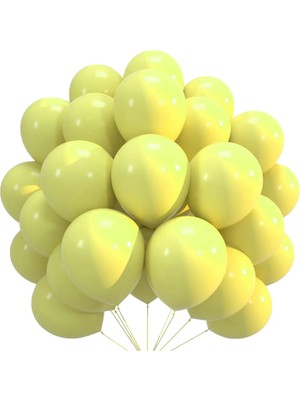 Pazariz Lateks Balon Parti Organizasyon Balonu 9/a Düğün Doğum Günü Dekorasyon 10 Adet Karışık Renk