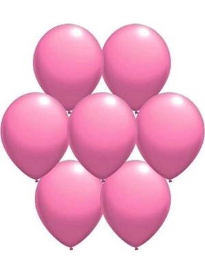 Pazariz Metalik Pembe Balon 100 Adet 30 cm