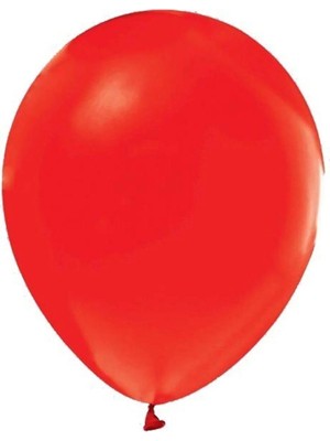 Pazariz Balon 12" Baskısız Metalik Kırmızı 100 Adet