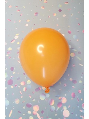Pazariz Turuncu Balon 10 Adet - 12 Inc 30 cm Parti Balonu