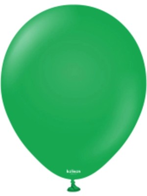 Pazariz 12 Inç Standart Boy Pastel Balon Çimen Yeşili 100 Adet