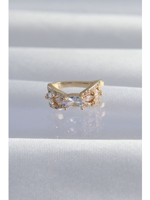 Bin1çeşit Pirinç Renk Zirkon Taş Kaplama Earcuff Küpe