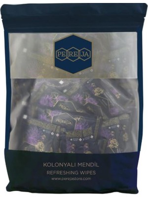 Pereja Elegans Kolonyalı Mendil 50LI 7X12