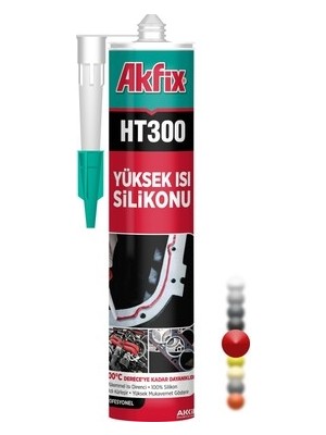 Adalı Store Yüksek Isı Silikonu - 280 ml Kırmızı 250°C Dayanıklılığı ile