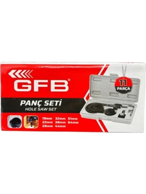 Adalı Store 11 Parça Panç Seti, Çeşitli Ölçüler ile