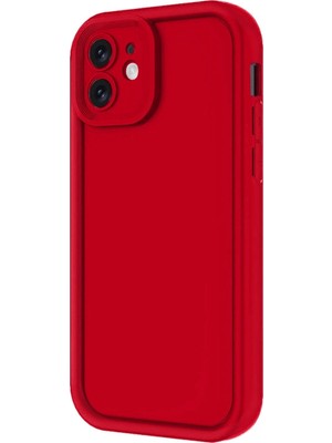 Hubrendy Mep Iphone 11 Kılıf Viera Silikon - Kırmızı