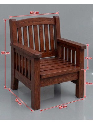 Hikioe Natura Wood Armchair