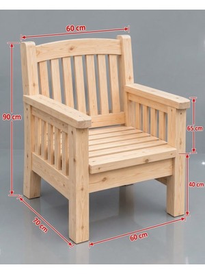 Hikioe Natura Wood Armchair