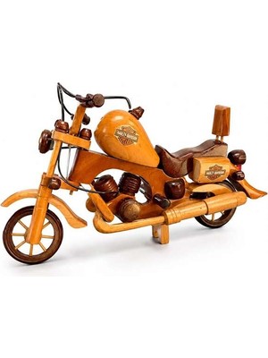 Dekoratif Ahşap Harley Motor NO:1138