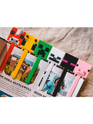 Overmax Minecraft Karakterli Kitap Ayracı – Eğlenceli Koleksiyon