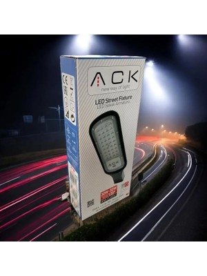 Ack 50W 6500K Beyaz Isik LED Sokak Armatürü AT41 15030