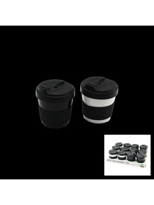 Adalı Store Silikon Kaplamalı Yudumlama Ağızlıklı Kahve Bardağı
