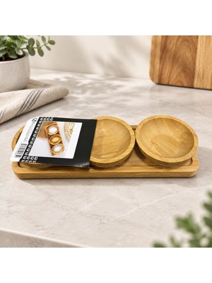 Adalı Store 3 Parça Mini Kase Seti Altlıklı