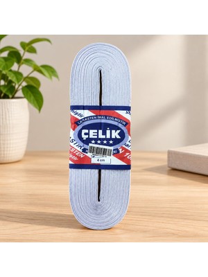 Adalı Store 10 M 4 cm Beyaz Paça Lastiği