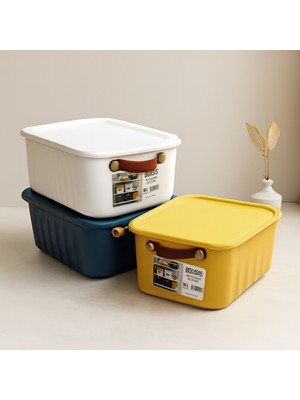 Str Store Renkli Kapaklı Organizer Kutu 10L (35X25X15 Cm)