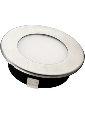 Ack 2,5W Mat Krom 6500K Siva Alti LED Spotlight AH07-01234