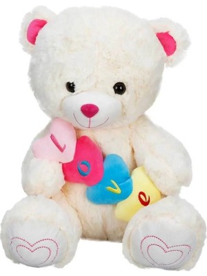 Mabelme Store 1526 Kalpli Peluş Ayı 48 cm -Sunman