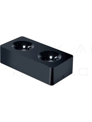 Ack Siva Üstü Tavan Armatürü 2*10W 3000K Siyah AH12-01201