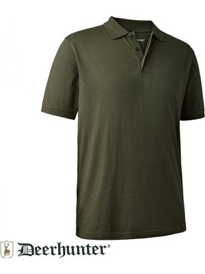 T. Deerhunter Christian Polo Yeşil Tişört Xl