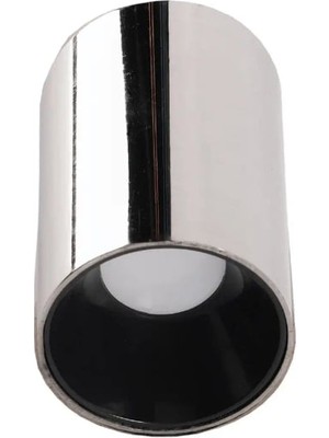 Ack Sivaüstü Dekoratif Armatür Ø80MMX110MM  Parlak Krom Reflektör Krom Kasa AH12-08555