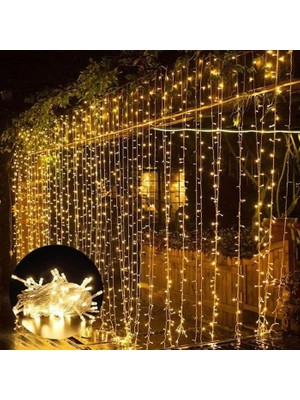 Ack 2X2M 220V 3000K LED Isikli Perde AS90-00500