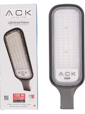 Ack 100W 4000K IP65 Smd LED Sokak Armatürü AT41-19110