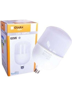 Bin1çeşit LEDT161 60W Beyaz LED Ampul 1 Adet