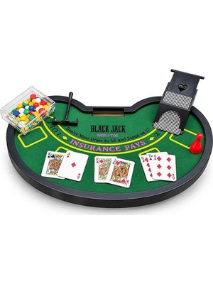 Masa Üstü Blackjack Casino Oyun Seti ALK5352