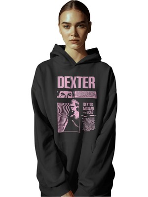 Sevbano Dexter Morgan Dizi Ön Baskılı Unisex Oversize Premium Hoodie