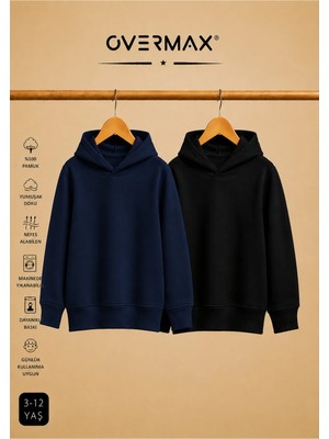 Overmax Çocuk 2’li Sweatshirt Takımı – 3-12 Yaş