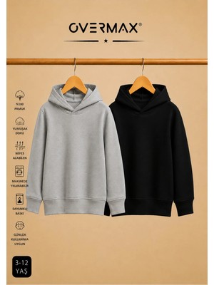 Overmax Çocuk 2’li Sweatshirt Takımı – 3-12 Yaş