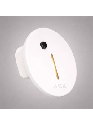 Ack AH07-02590 Sensörlü Merdiven Armatürü Cct Beyaz Kare  Dik  Çerçeve