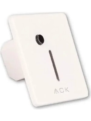 Ack AH07-01590 Sensörlü Merdiven Armatürü Cct Beyaz Yuvarlak Dik  Çerçeve