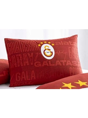 Taç Galatasaray Yastık Kılıfı 50X70 cm (1 Adet) – %100 Pamuk, Taraftar Ruhunu Yansıtın