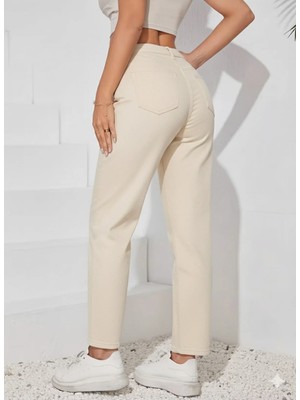 Beeke Layal My Beauty Kadın Jeans Boyfrend Trend Jean Denim Kot Pantolon