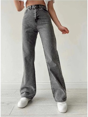 Beeke Duryn Füme Kot Pantolon Salaş Jeans Likralı Esnek
