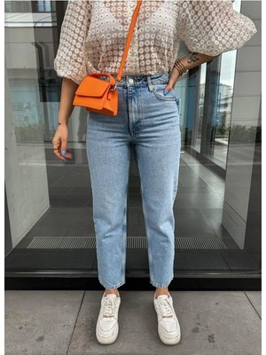 Beeke Lilly Trend Mavi Mom Jean