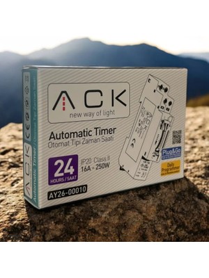 Ack AY26-00010 Rezervli W Otomat Tipi Mekanik Zaman Saati