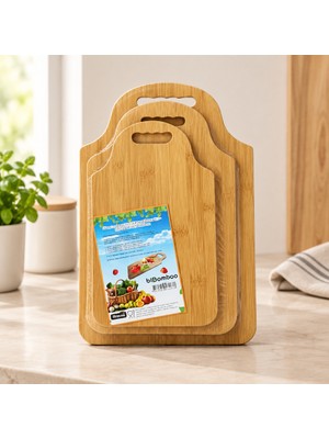 Str Store 3 Parça Bambu Kesim Panosu