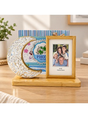 Str Store Led'li Bambu Çerçeve