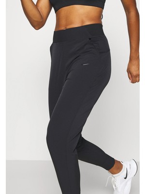 Nike Dri Fit Bliss Luxe Training Trousers Pant Black Kadın Siyah Eşofman Altı