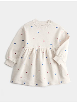 Marks & Spencer Kalp Desenli Sweatshirt Elbise