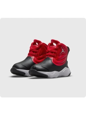 Nike Siyah - Air Jordan Toddler Rain Boots Red / Black Çocuk Yağmur Botu CT5799-006