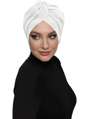 Happy Trend Kancalı Bayan Hazır Türban Tesettür Dış ve Havuz Bonesi