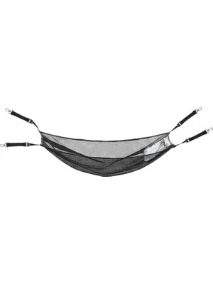 Happy Trend Masa Altı Saklama Filesi, Kamp Piknik Outdoor Için Masa Altı Kamp Malzemeleri Eşya Depolama, Düzenleyici Organizer Kese Hurç File - L - 70X30 cm - Gri