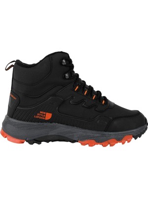 Happy Trend Alaska Unisex Garantili Trekking Outdoor Bağcıklı Yandan Fermuarlı Kışlık Bot