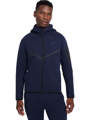 Nike Giyim Ceket M Nk Tech Fleece Full-Zip Wr Hoodie HV0949-451 Lacivert